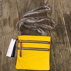 Brand new Dooney & Bourke Triple Zip Handbag